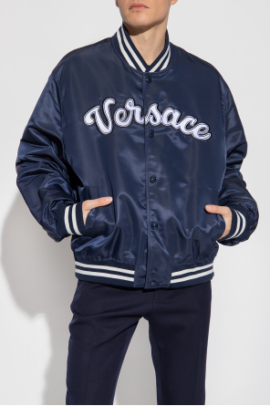 Blue shops versace jacket